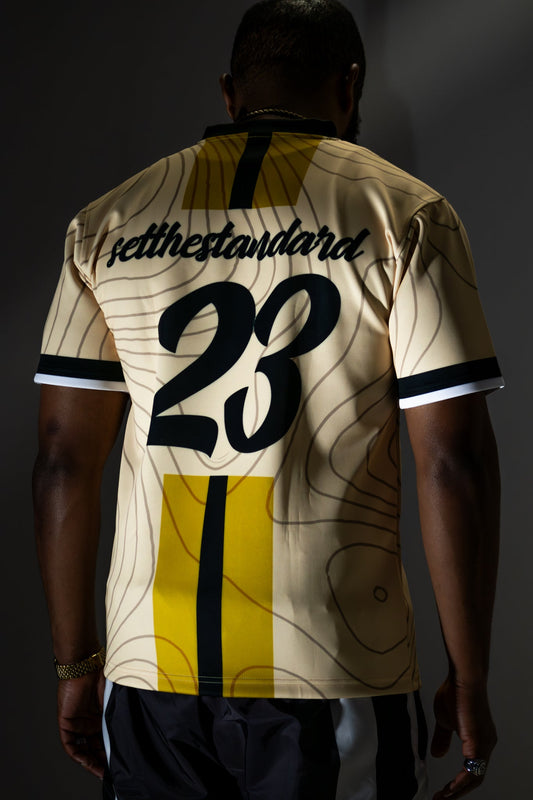 Vantage Beige Jersey Top - HUNCHOWAY