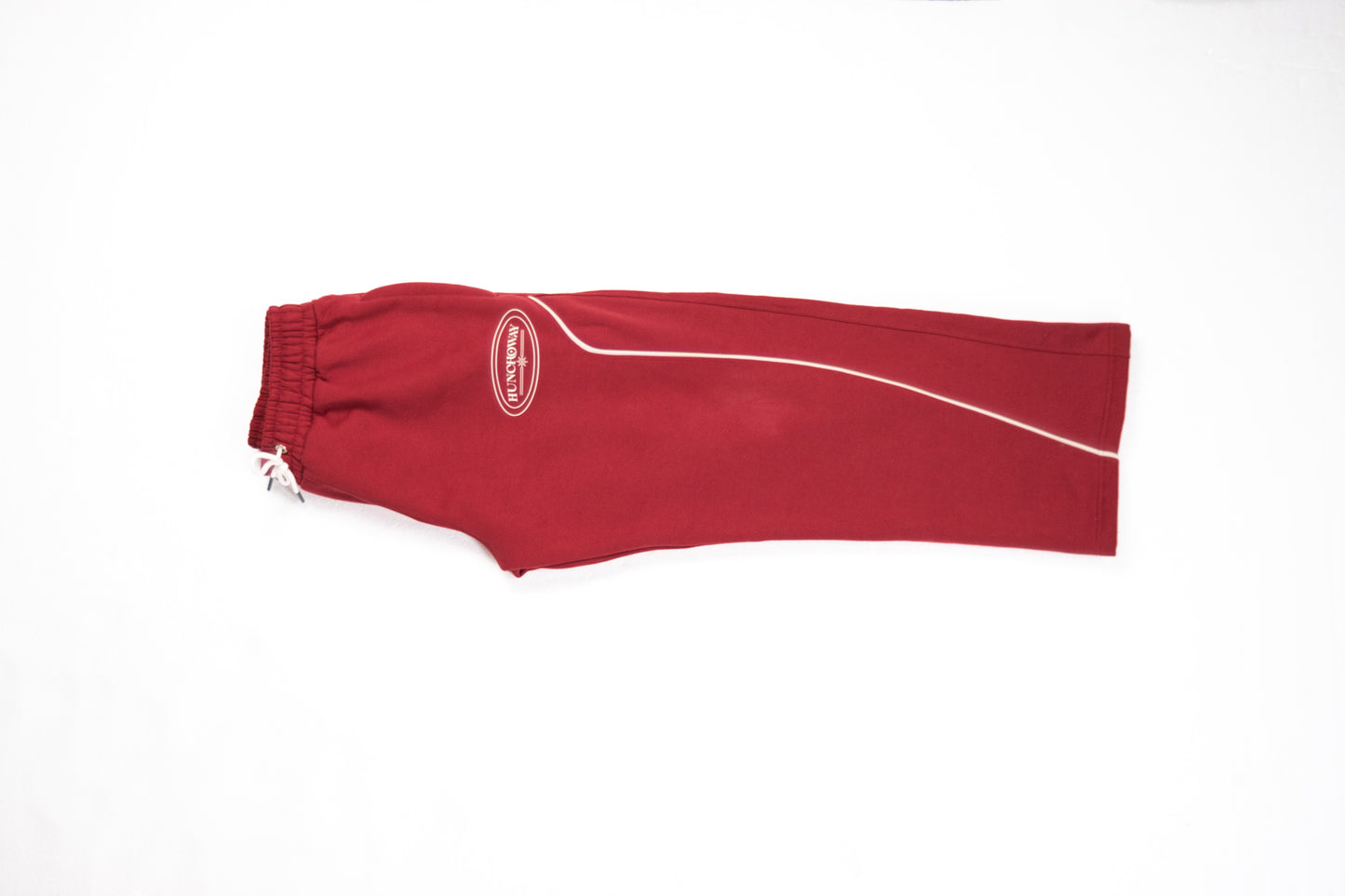 wine red tracksuit bottoms