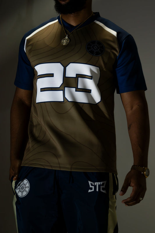 Atlas Clay Jersey Top - HUNCHOWAY, Men’s Athletic Jersey Top, Atlas Clay T-Shirt, Clay Jersey Top for Men