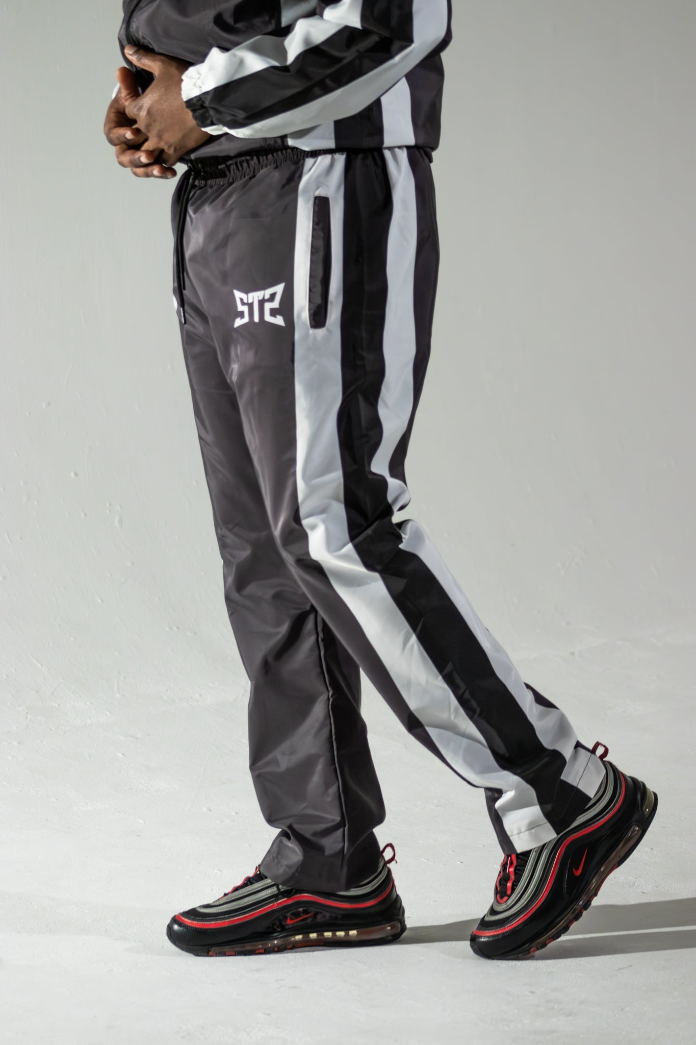 Black Monarch Track Bottom - HUNCHOWAY