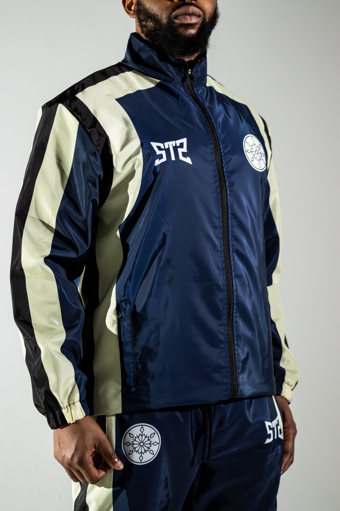Blue Monarch Track Top - HUNCHOWAY