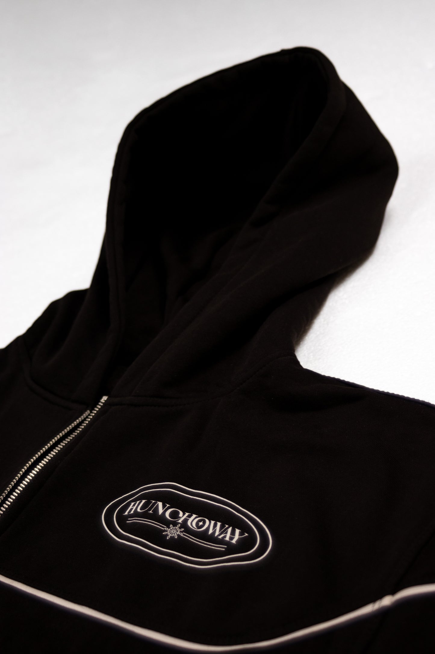 black streetwear hoodie
