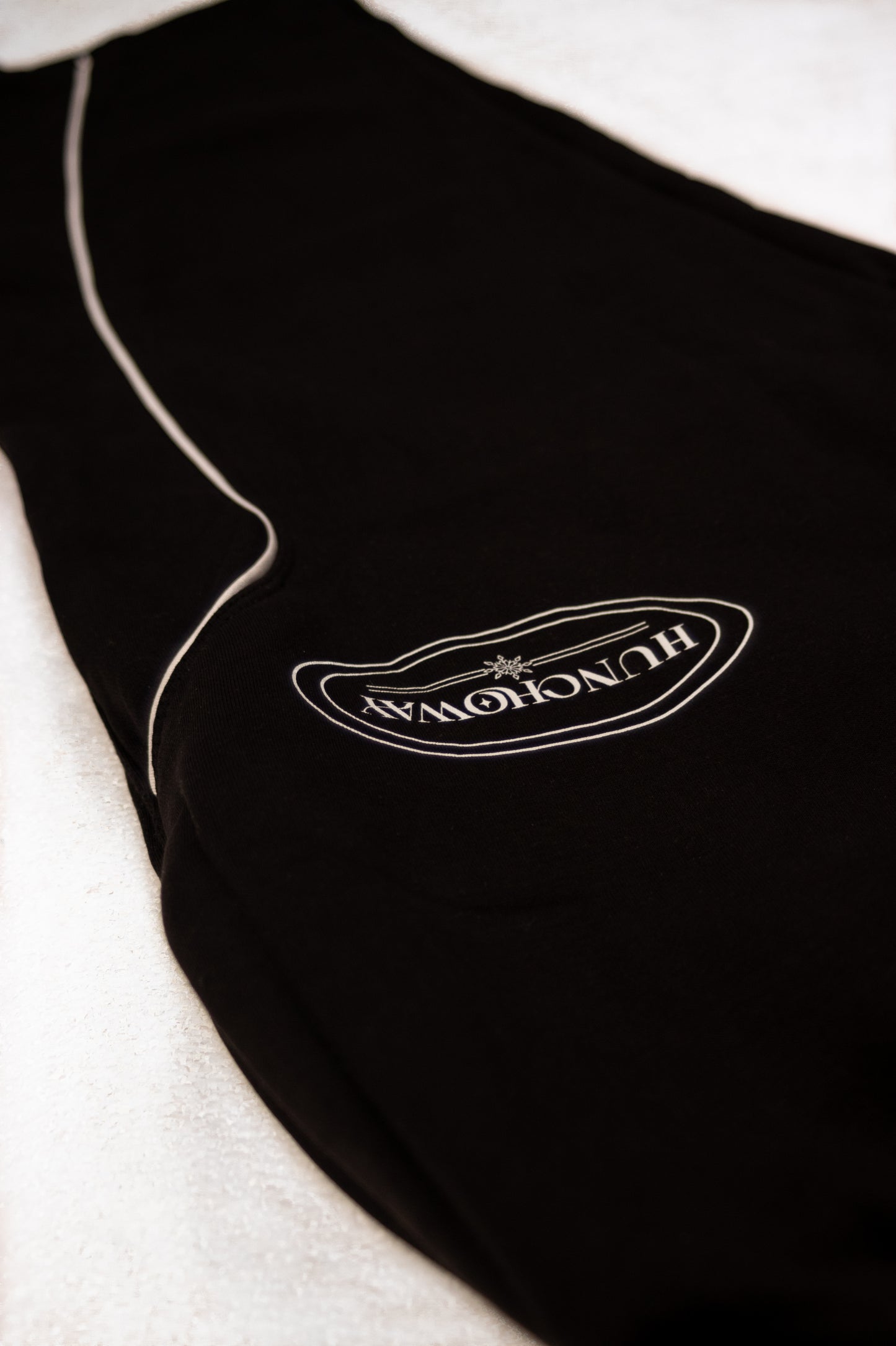 black streetwear joggers