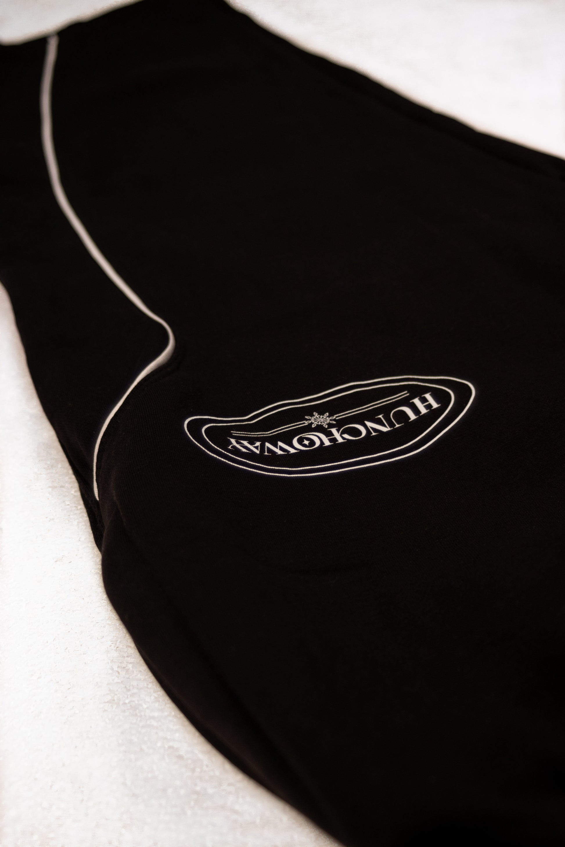black streetwear joggers